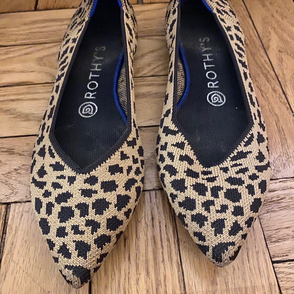 Pointed toe Rothy’s flats